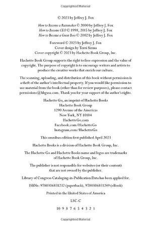 how to become a rainmaker, ceo, and a great boss: three business bestsellers