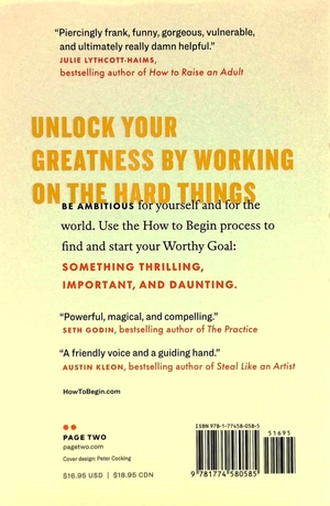 how to begin: start doing something that matters