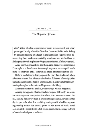 how to calm your mind