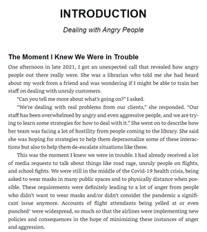 how to deal with angry people