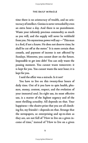 how to live on 24 hours a day: the complete original edition