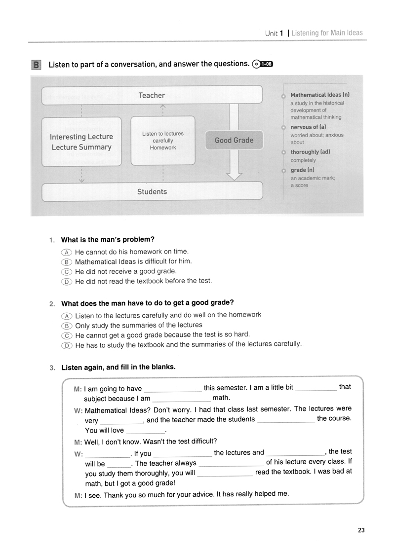 how to master skills for the toefl ibt: listening basic (with audio cd)