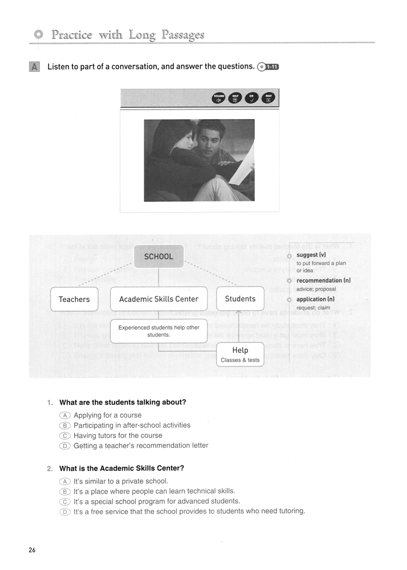 how to master skills for the toefl ibt: listening basic (with audio cd)