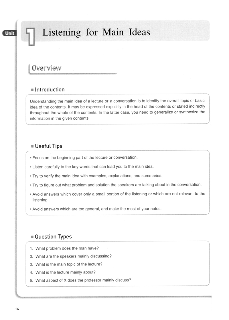 how to master skills for the toefl ibt: listening basic (with audio cd)