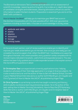 how to master the bmat: unbeatable preparation for success in the biomedical admissions test