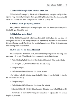 how to master the ielts (kèm cd)