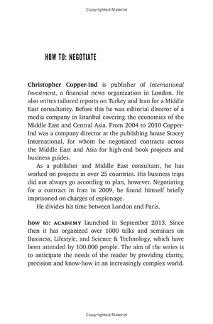 how to negotiate (how to: academy)