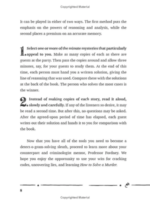 how to solve a murder