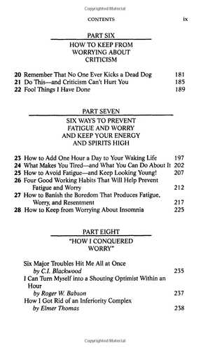 how to stop worrying & start living