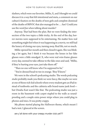 how to survive your murder