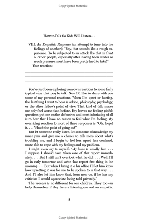 how to talk so kids will listen and listen so kids will talk