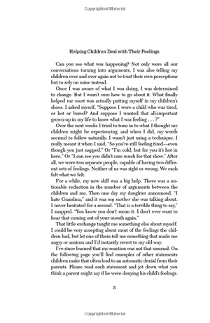 how to talk so kids will listen and listen so kids will talk