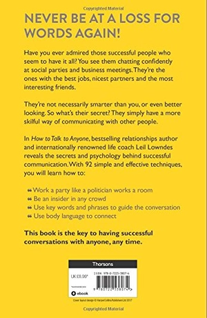 how to talk to anyone: 92 little tricks for big success in relationships