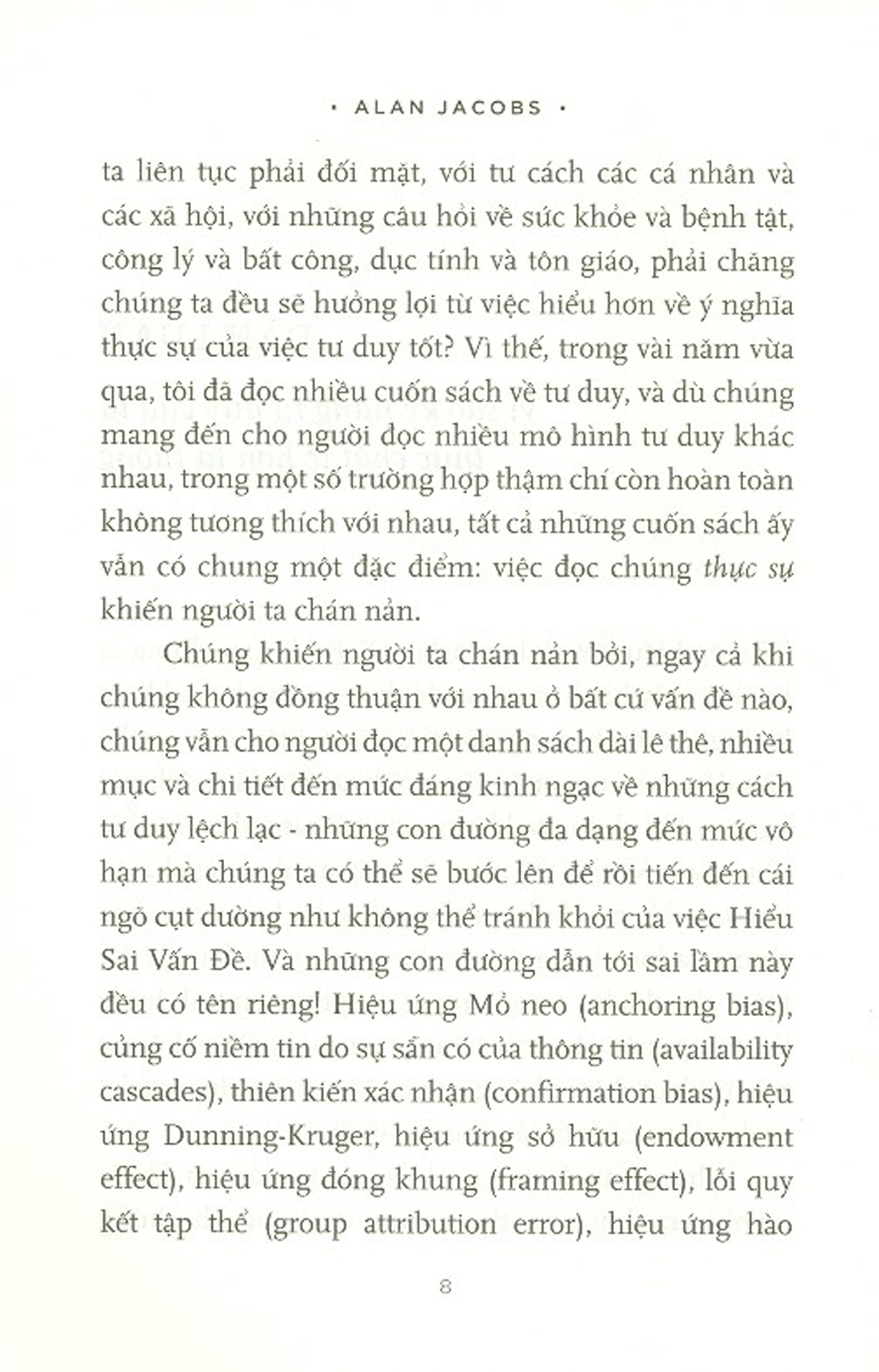how to think - cách tư duy: hướng dẫn sinh tồn trong một thế giới đầy bất đồng