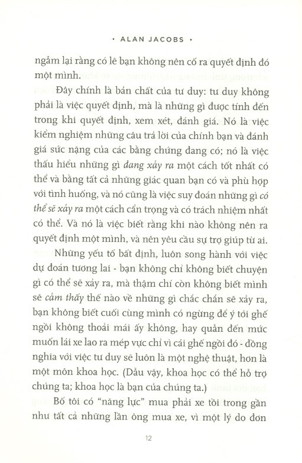 how to think - cách tư duy: hướng dẫn sinh tồn trong một thế giới đầy bất đồng