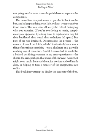 how to think like a fish: and other lessons from a lifetime in angling