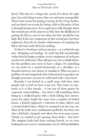 how to think like a fish: and other lessons from a lifetime in angling