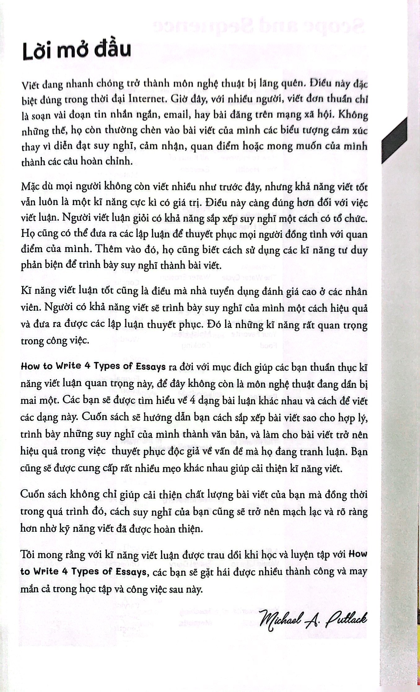 how to write 4 types of essays - từng bước làm quen với viết luận tiếng anh