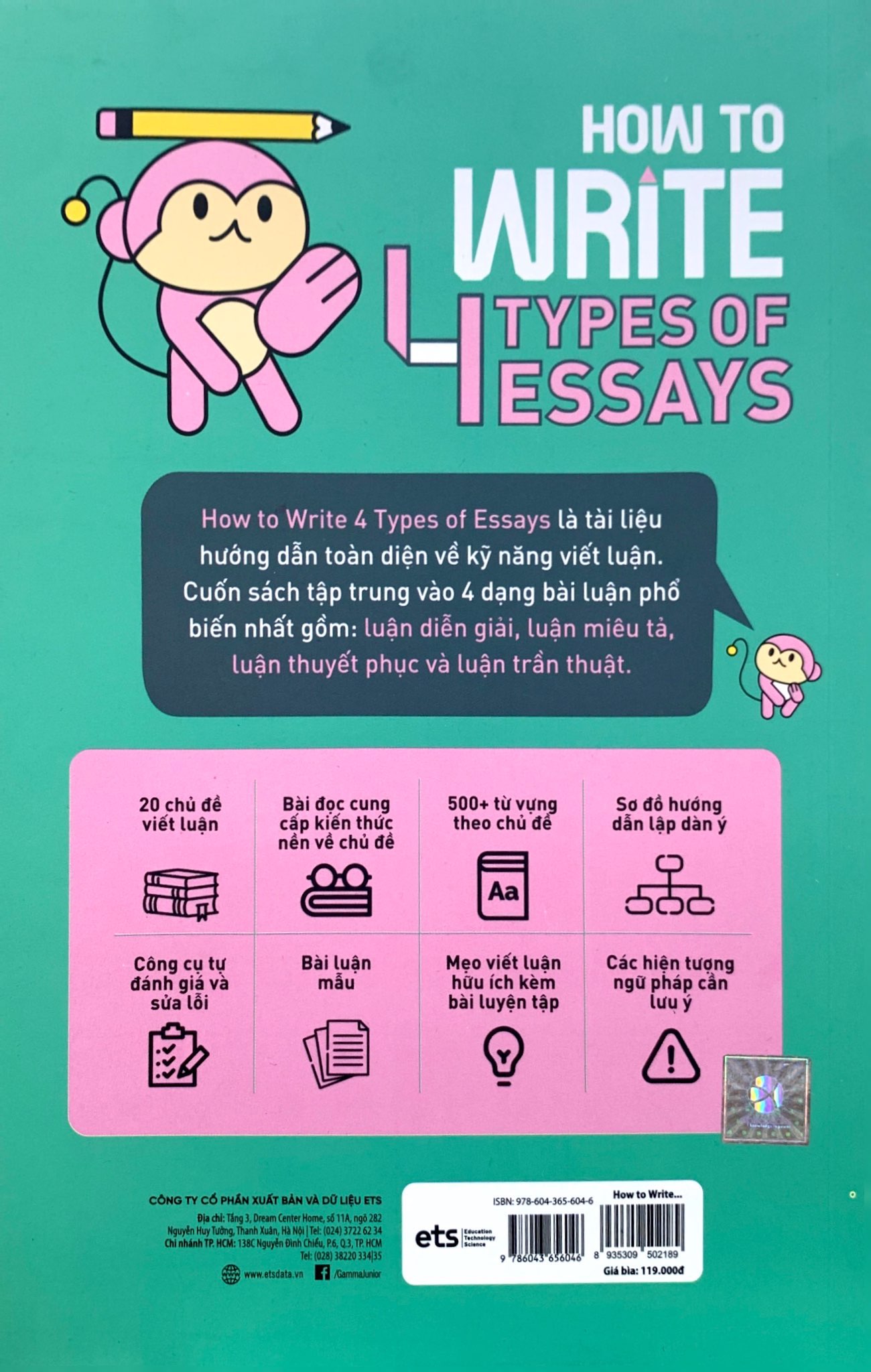 how to write 4 types of essays - từng bước làm quen với viết luận tiếng anh