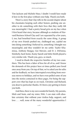 how will you measure your life?