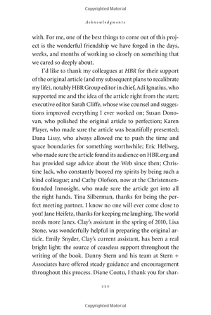 how will you measure your life?