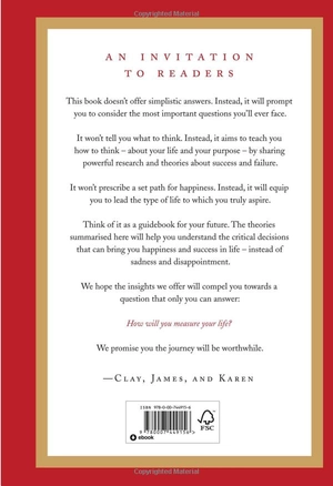 how will you measure your life?