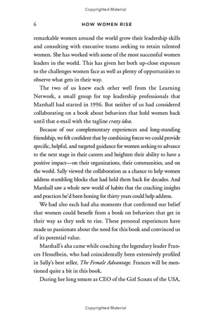 how women rise: break the 12 habits holding you back