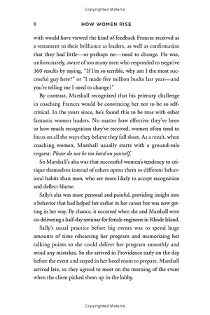 how women rise: break the 12 habits holding you back