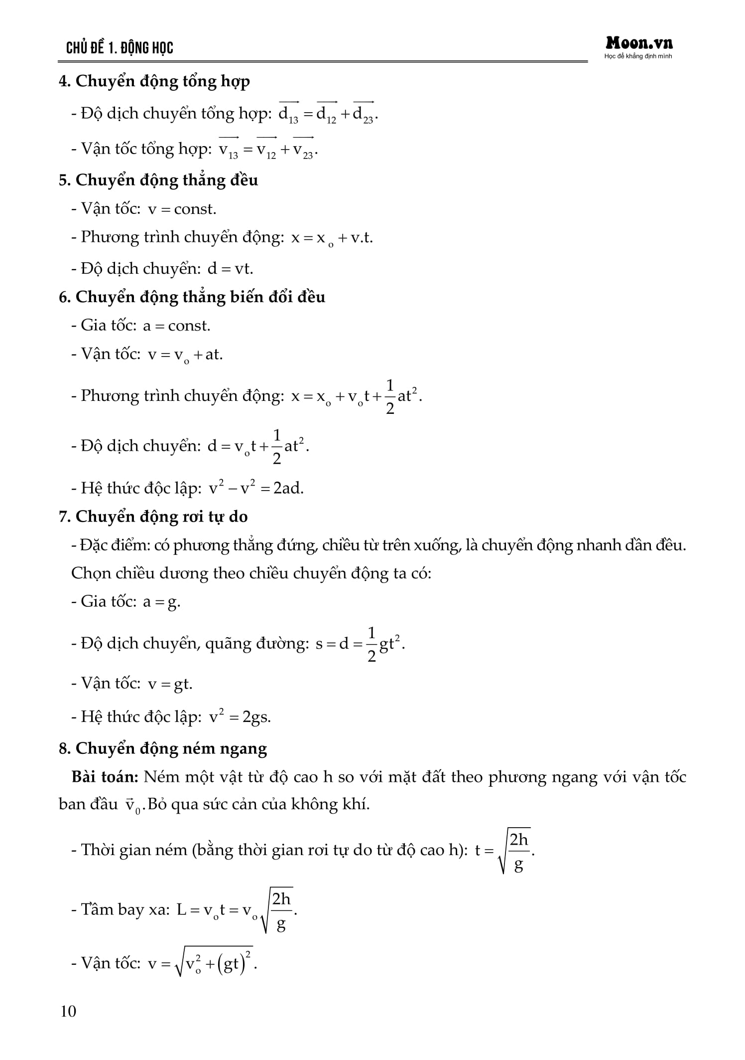 HSA - Luyện Thi Đánh Giá Năng Lực Đại Học Quốc Gia Hà Nội - Tổng Ôn Phần Khoa Học - Môn Vật Lí