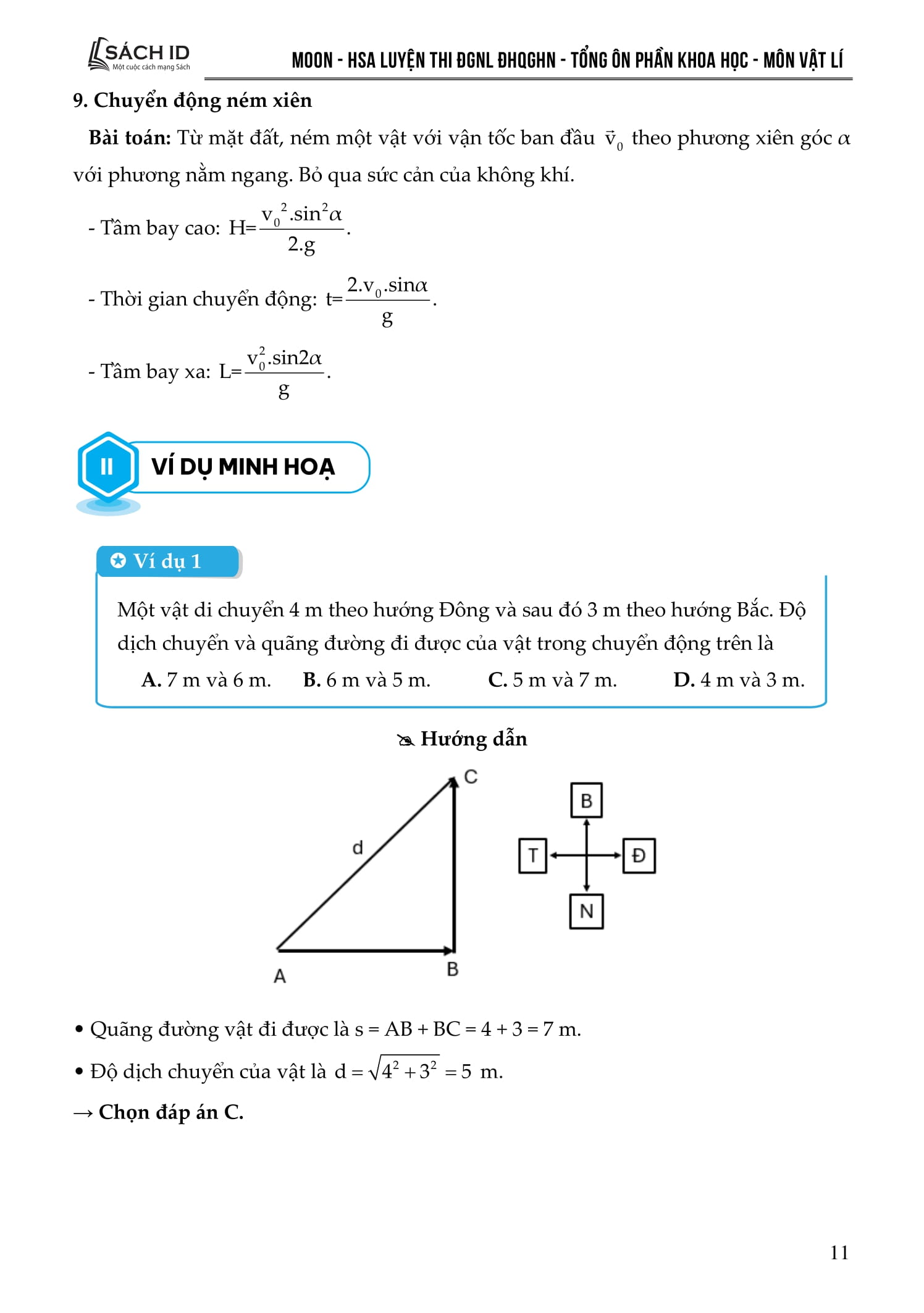 HSA - Luyện Thi Đánh Giá Năng Lực Đại Học Quốc Gia Hà Nội - Tổng Ôn Phần Khoa Học - Môn Vật Lí