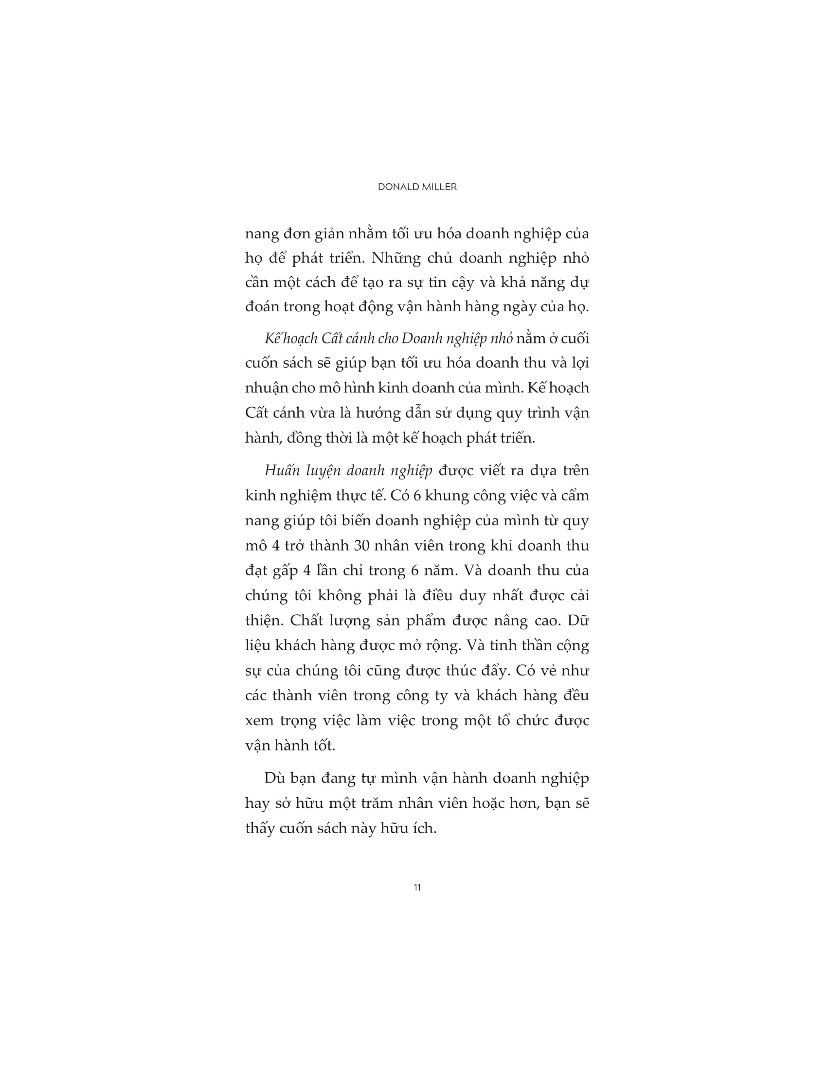 huấn luyện doanh nghiệp