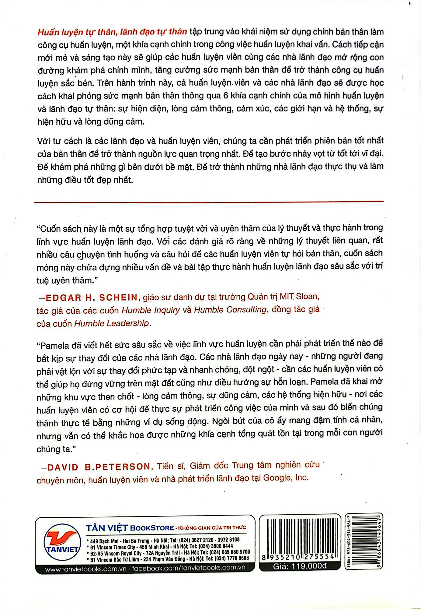 huấn luyện tự thân, lãnh đạo tự thân - self as coach, self as leader