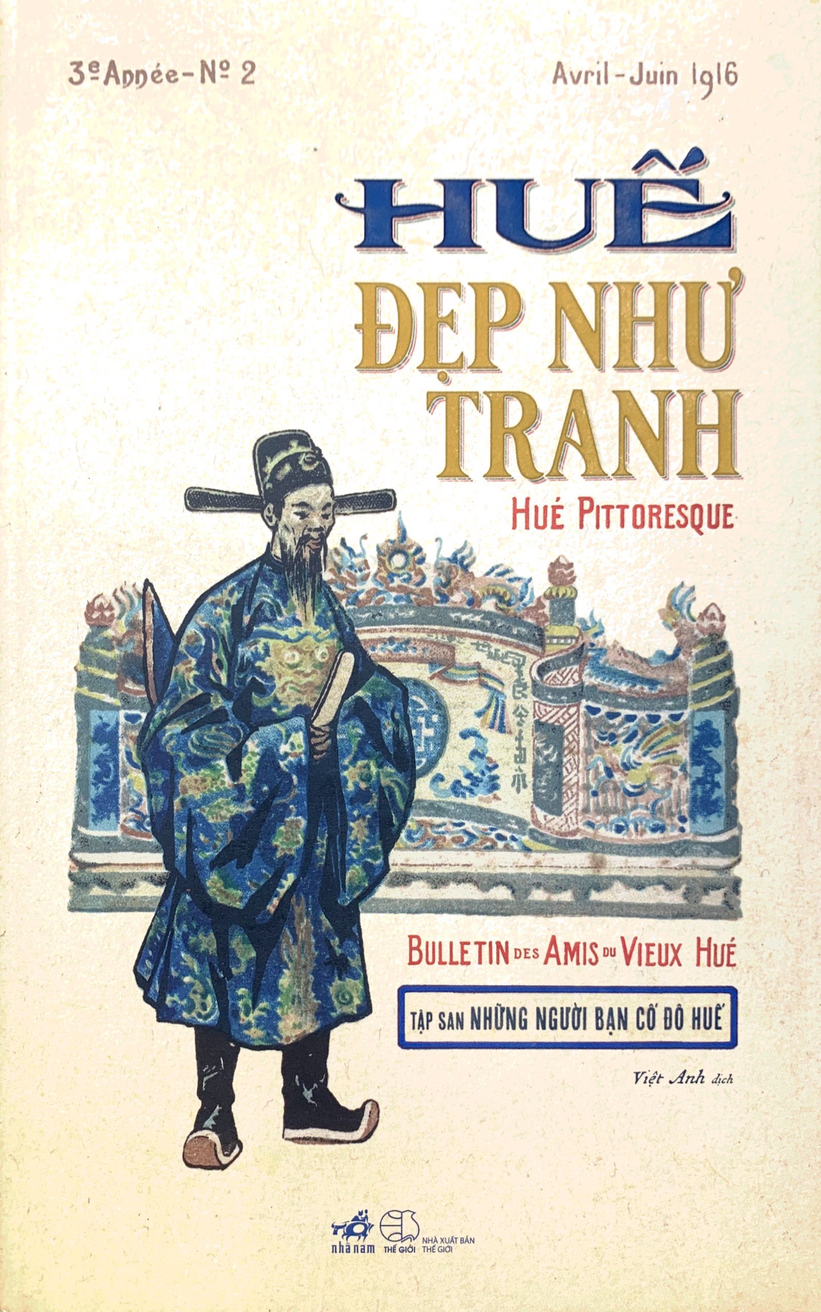 huế đẹp như tranh - hué pittoresque - bìa cứng