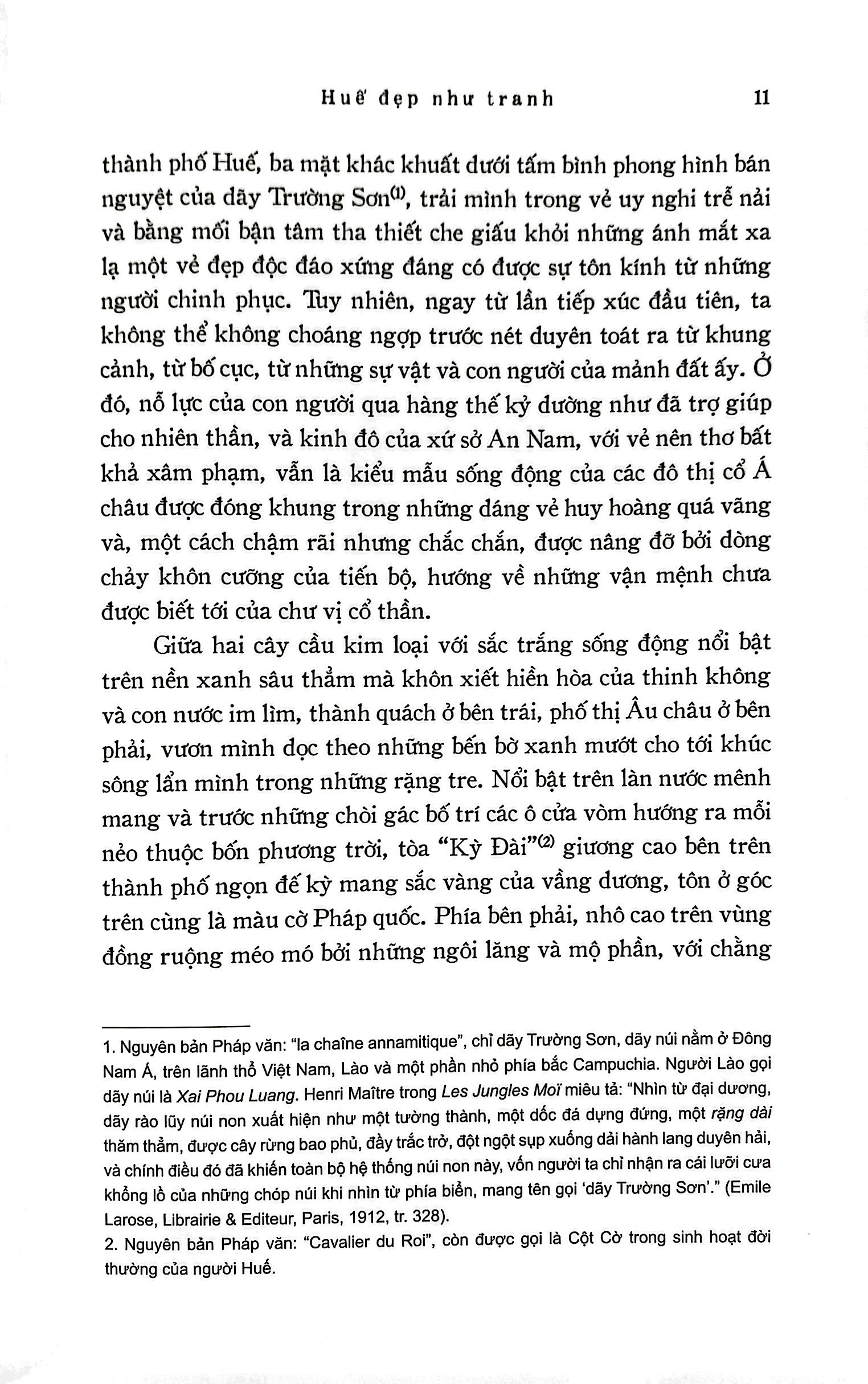 huế đẹp như tranh - hué pittoresque - bìa cứng