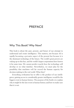 human compatible: artificial intelligence and the problem of control