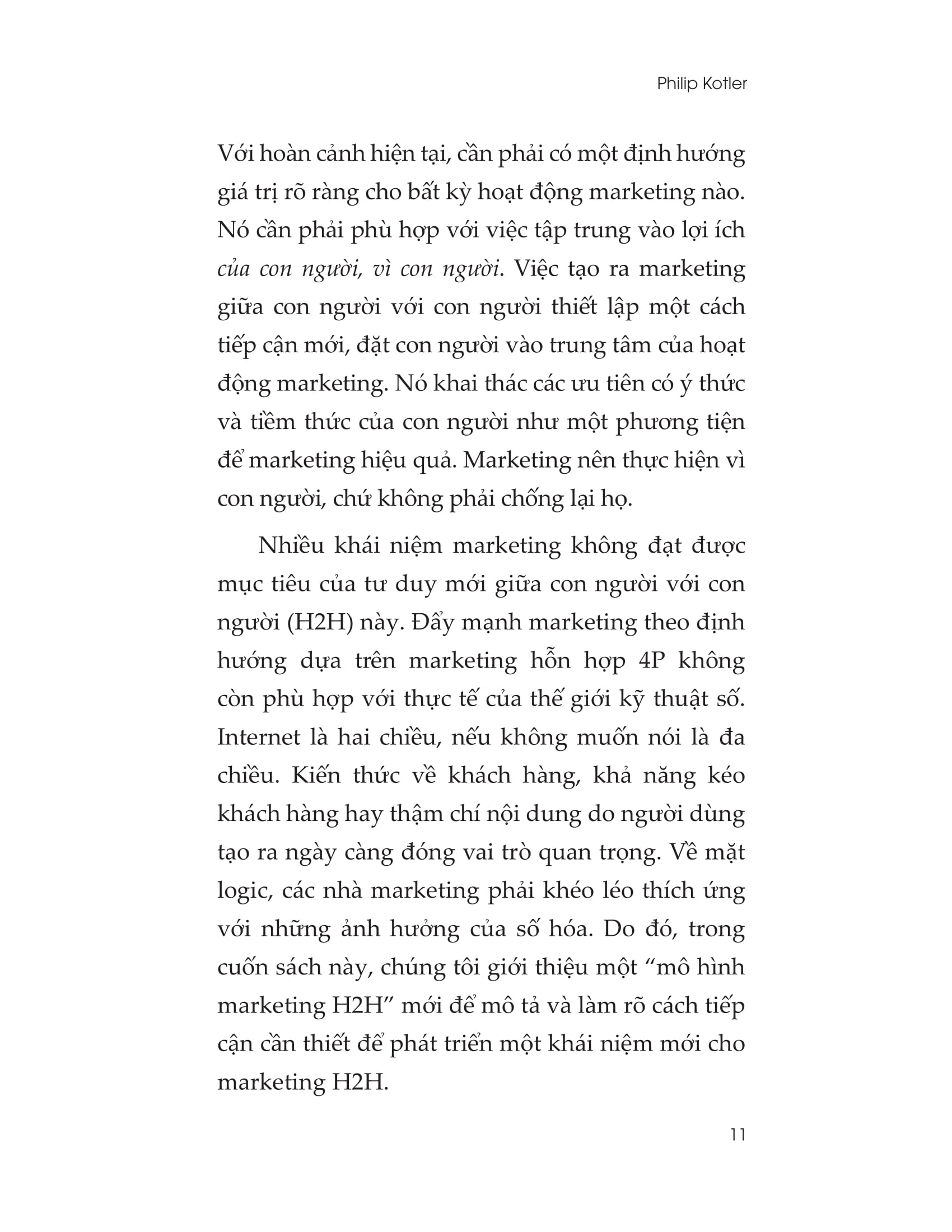 human to human marketing - kỷ nguyên mới của truyền thông marketing