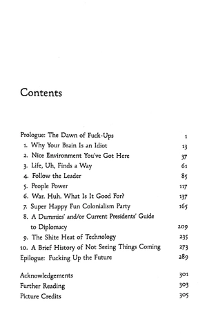 humans: a brief history of how we f*cked it all up