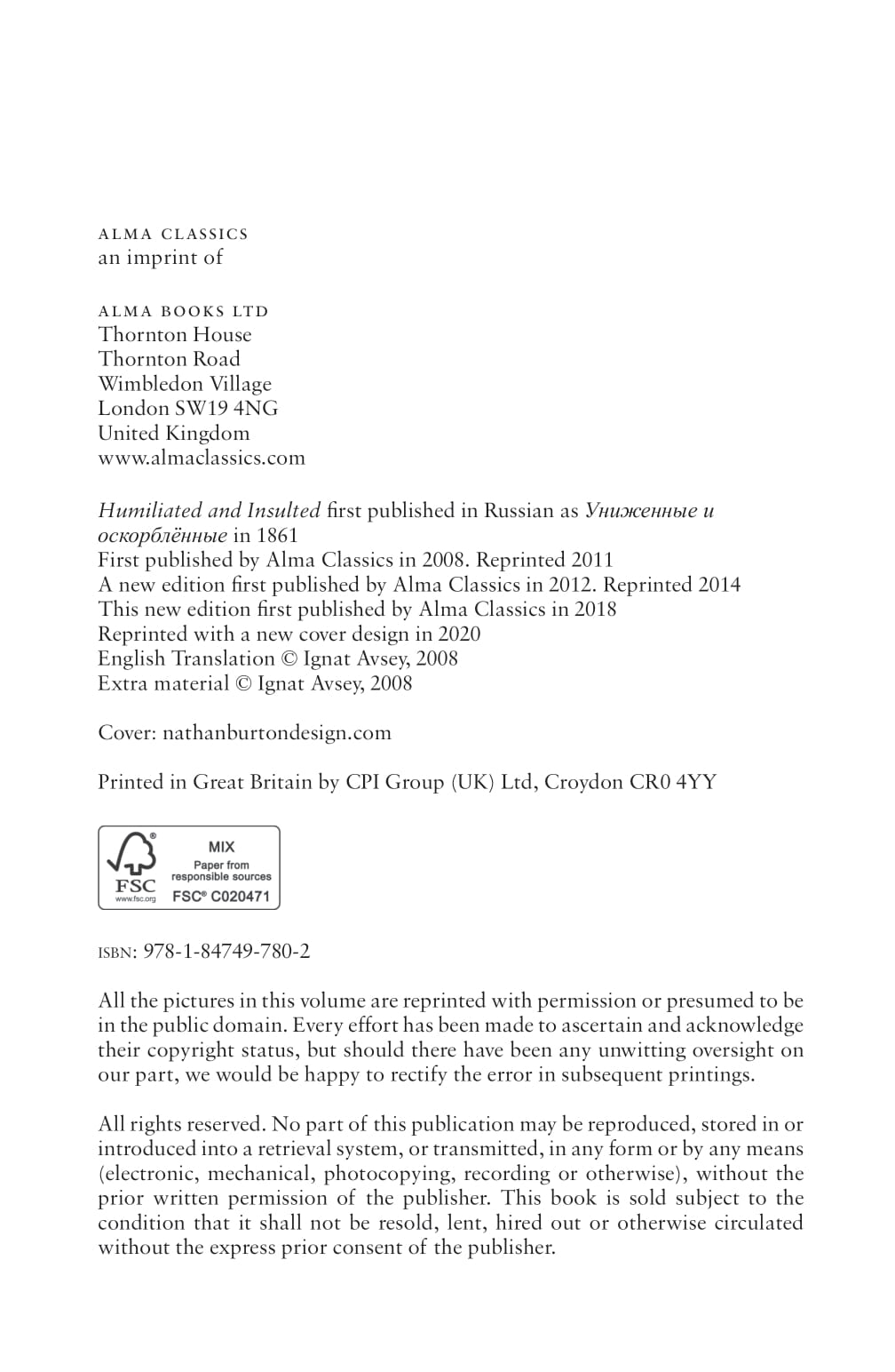 Humiliated And Insulted