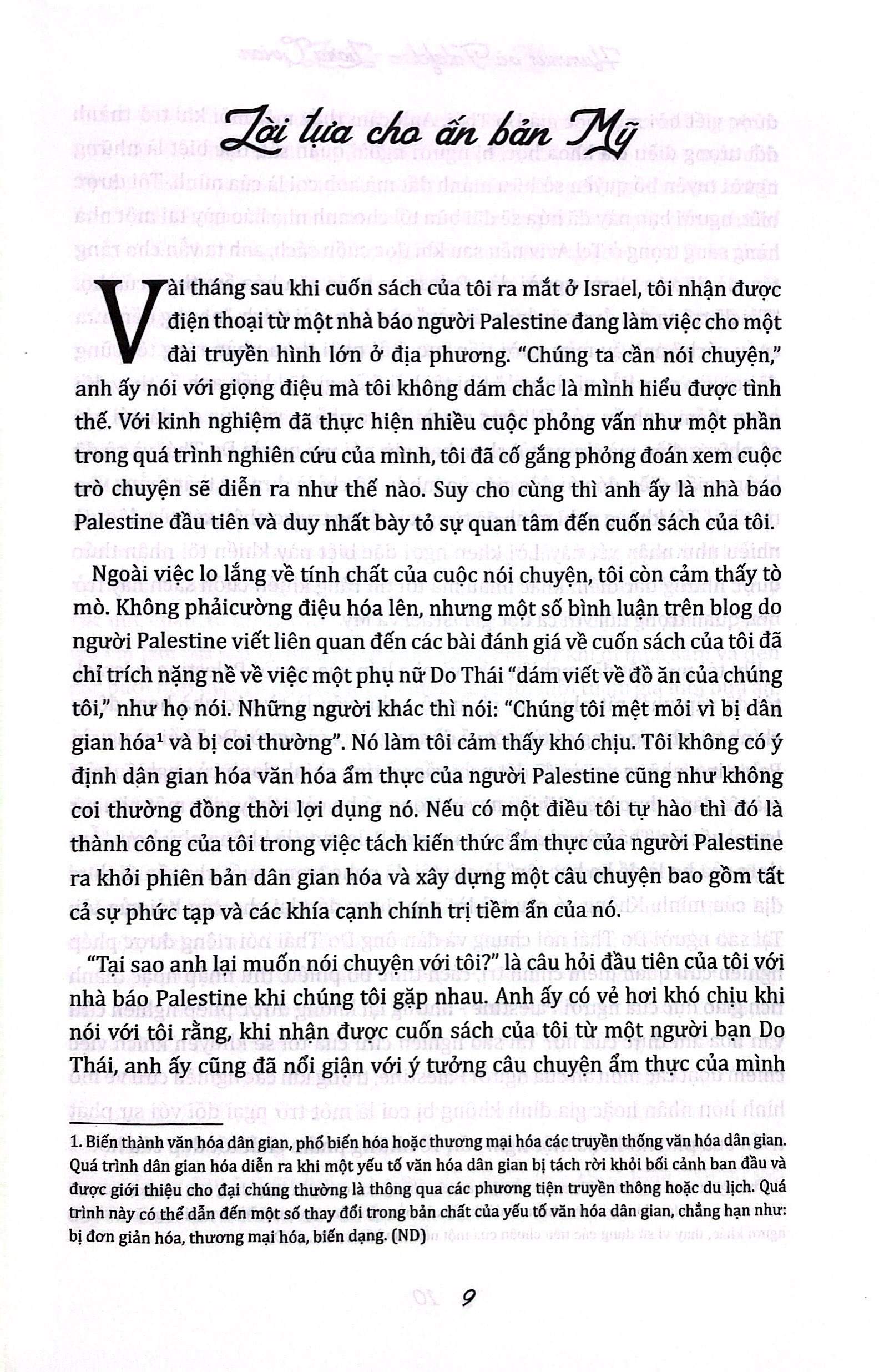 hummus và falafel - bảo tồn ẩm thực cổ truyền trước làn sóng công nghiệp hóa ở dải gaza