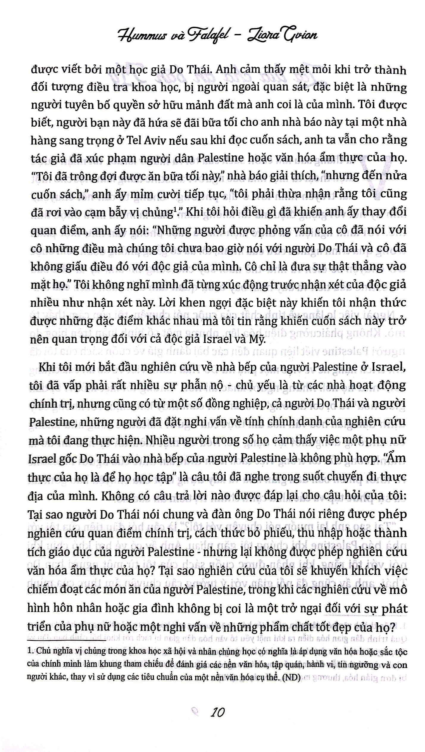 hummus và falafel - bảo tồn ẩm thực cổ truyền trước làn sóng công nghiệp hóa ở dải gaza