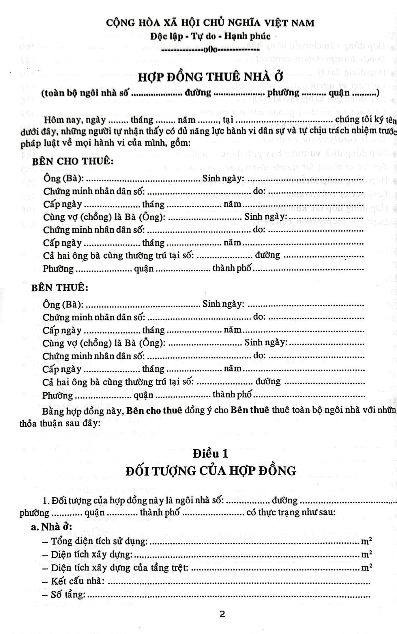 hướng dẫn biên soạn và dịch thuật 100 mẫu hợp đồng kinh tế việt - anh