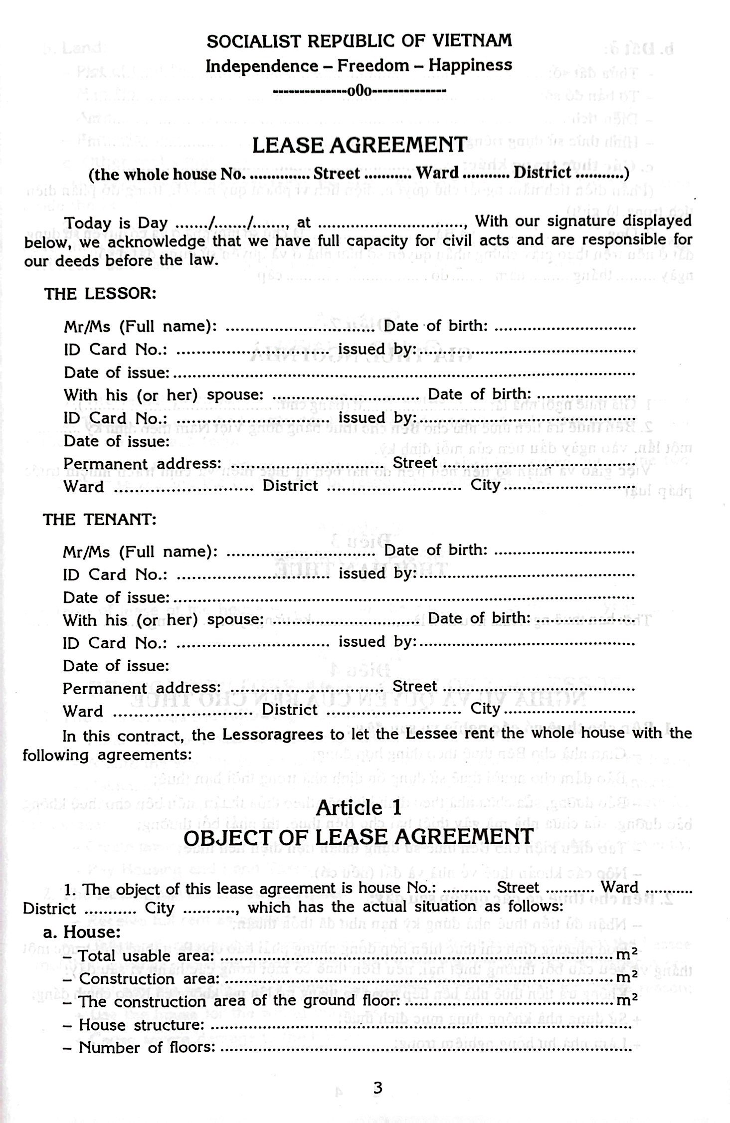 hướng dẫn biên soạn và dịch thuật 100 mẫu hợp đồng kinh tế việt - anh