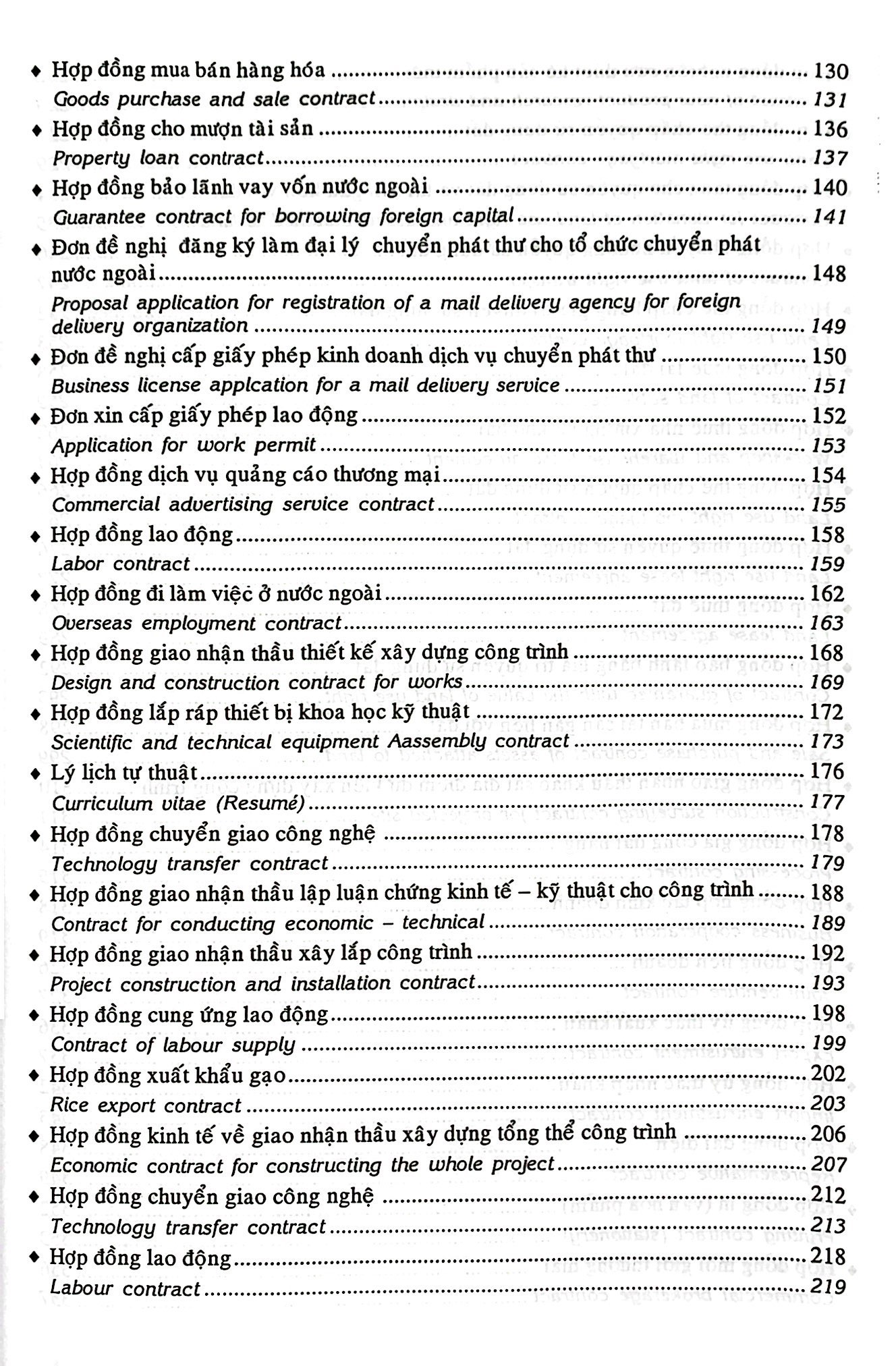 hướng dẫn biên soạn và dịch thuật 100 mẫu hợp đồng kinh tế việt - anh