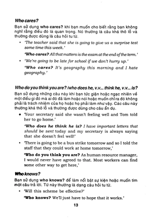 hướng dẫn cách thành lập câu hỏi trong tiếng anh