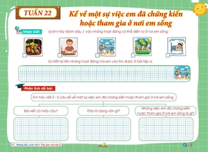 hướng dẫn cách viết tập làm văn 2 (kết nối tri thức với cuộc sống)