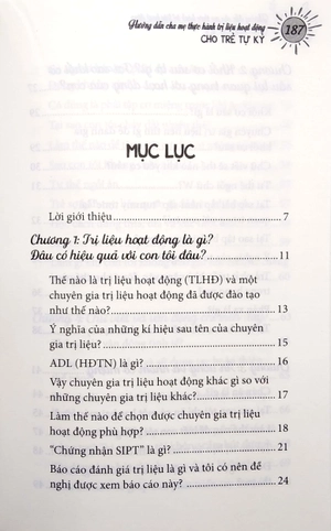 hướng dẫn cha mẹ thực hành trị liệu hoạt động cho trẻ tự kỷ (tái bản 2022)