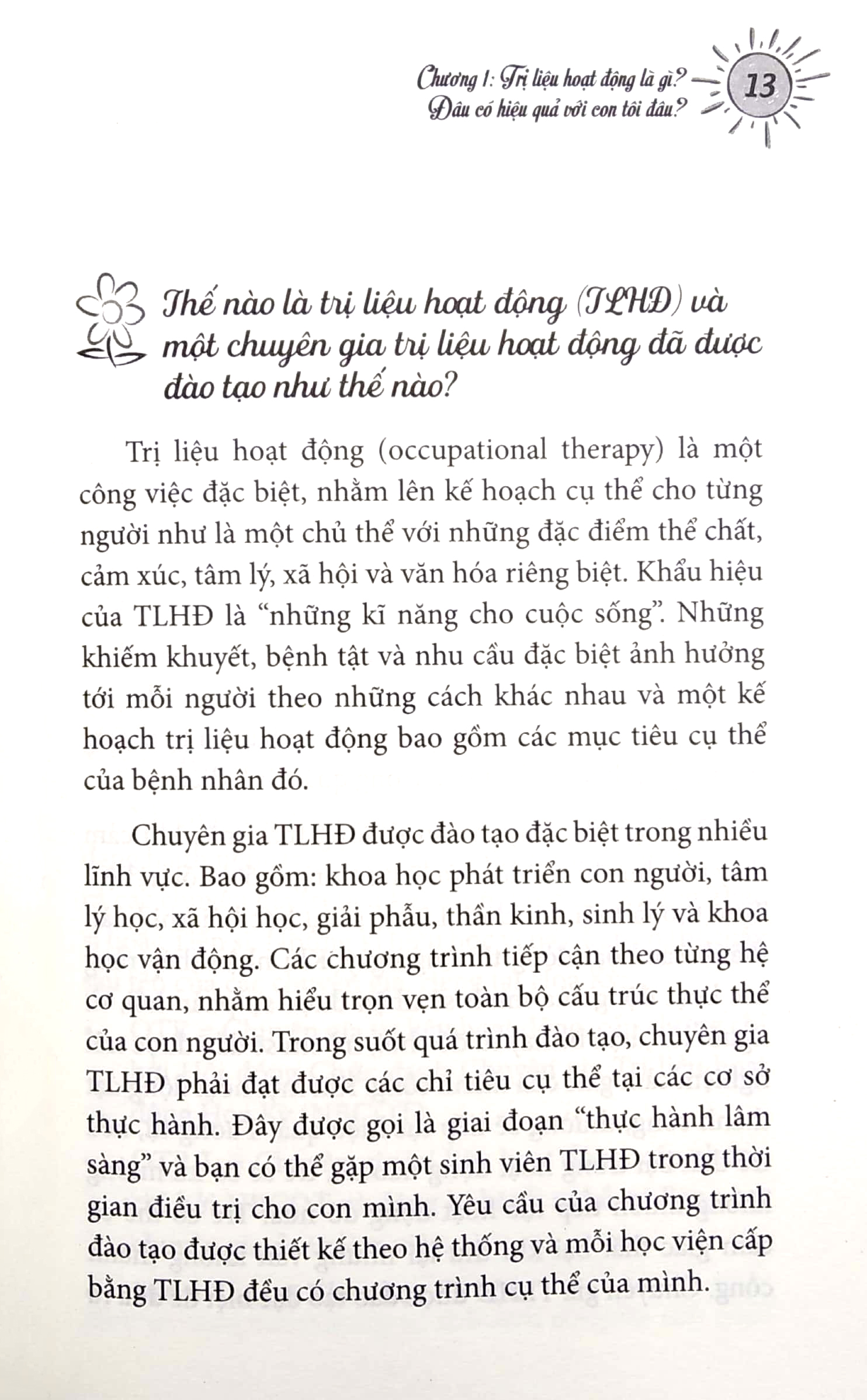 hướng dẫn cha mẹ thực hành trị liệu hoạt động cho trẻ tự kỷ (tái bản 2024)