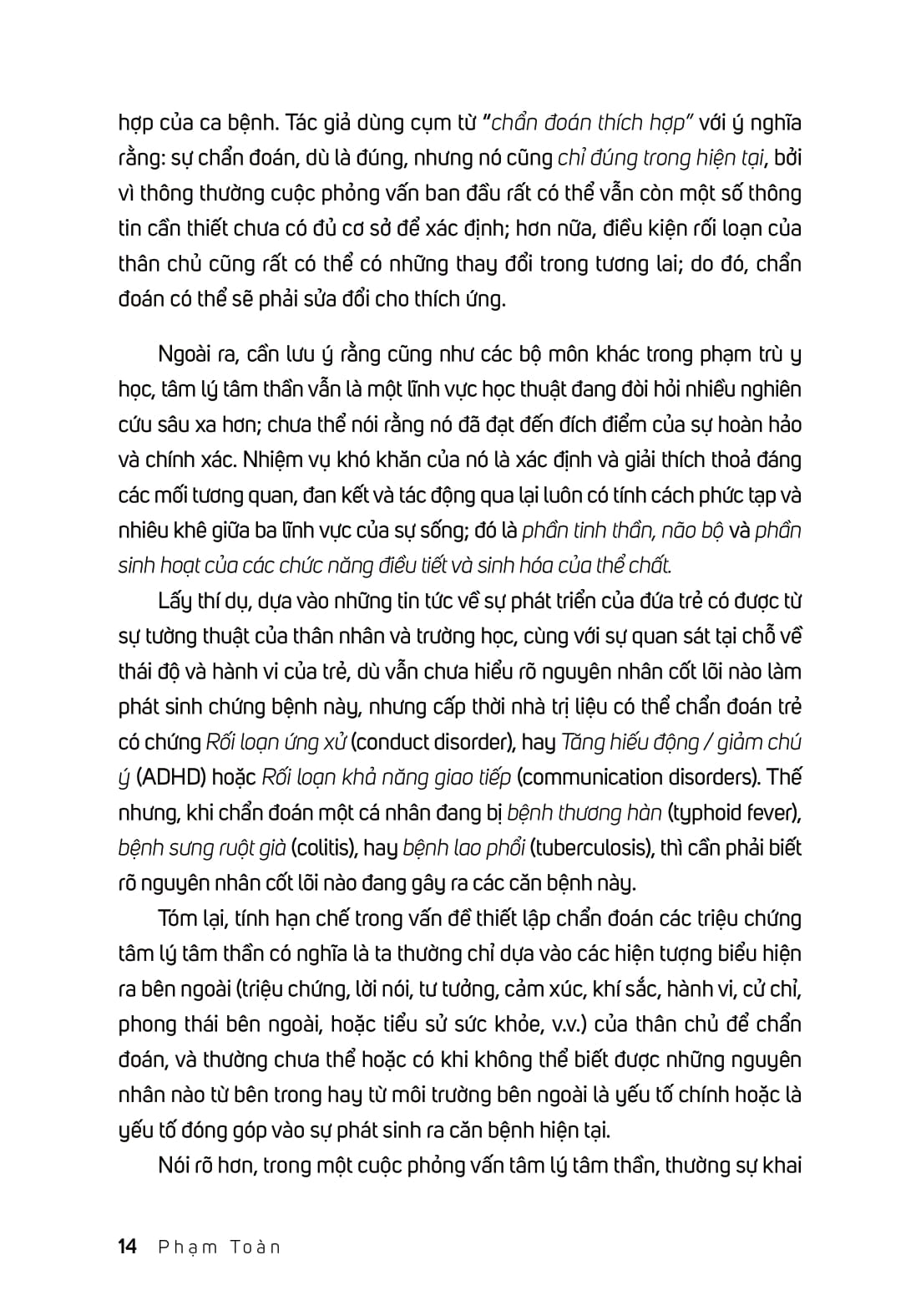 hướng dẫn chẩn đoán tâm lý tâm thần theo dsm-5