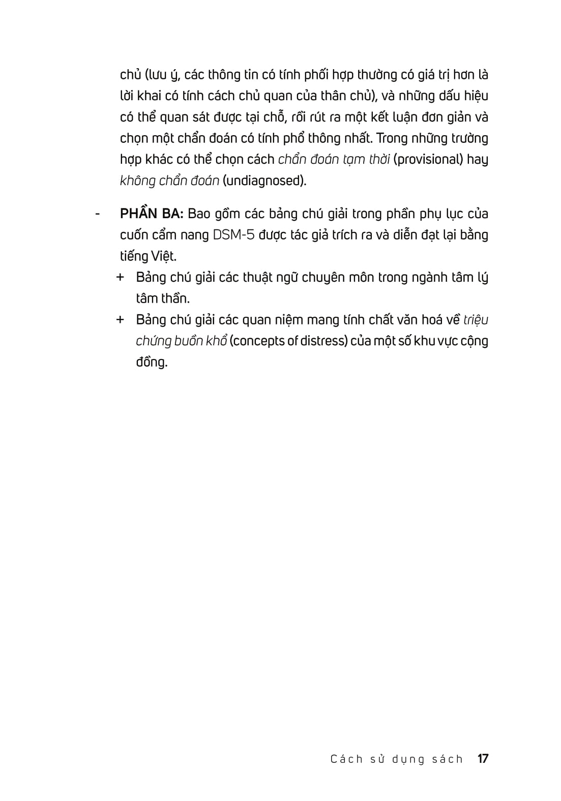 hướng dẫn chẩn đoán tâm lý tâm thần theo dsm-5