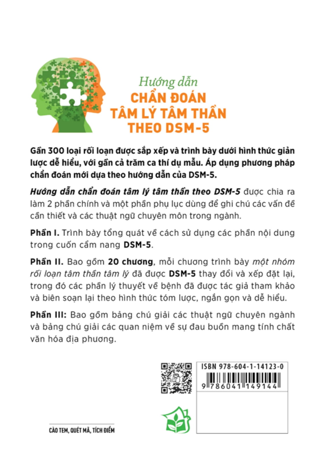 hướng dẫn chẩn đoán tâm lý tâm thần theo dsm-5